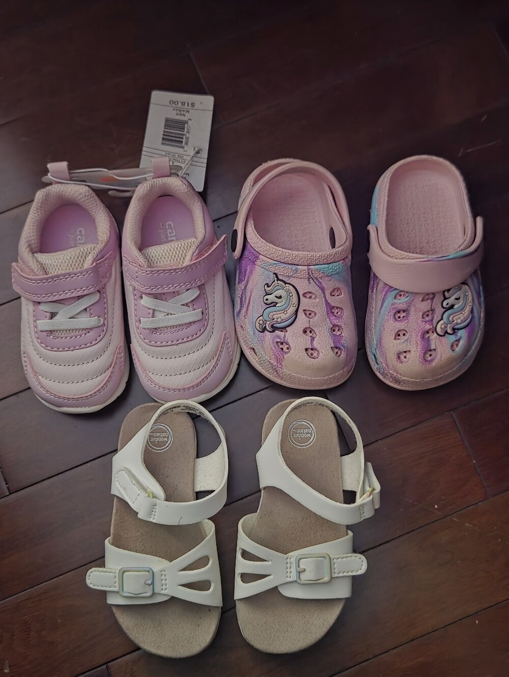 Bundle of 3 pair Kids Running, Walking  Shoes OBO